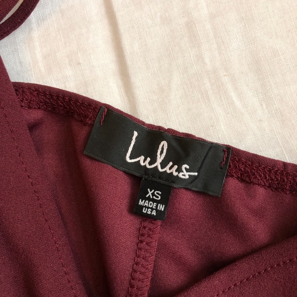 MAKE MY NIGHT PLUM PURPLE BODYCON WRAP DRESS NWOT - Picture 6 of 6